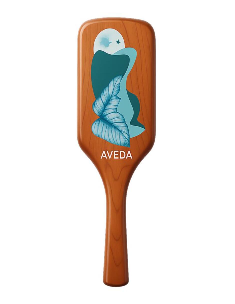 Cepillo para cabello de madera 1